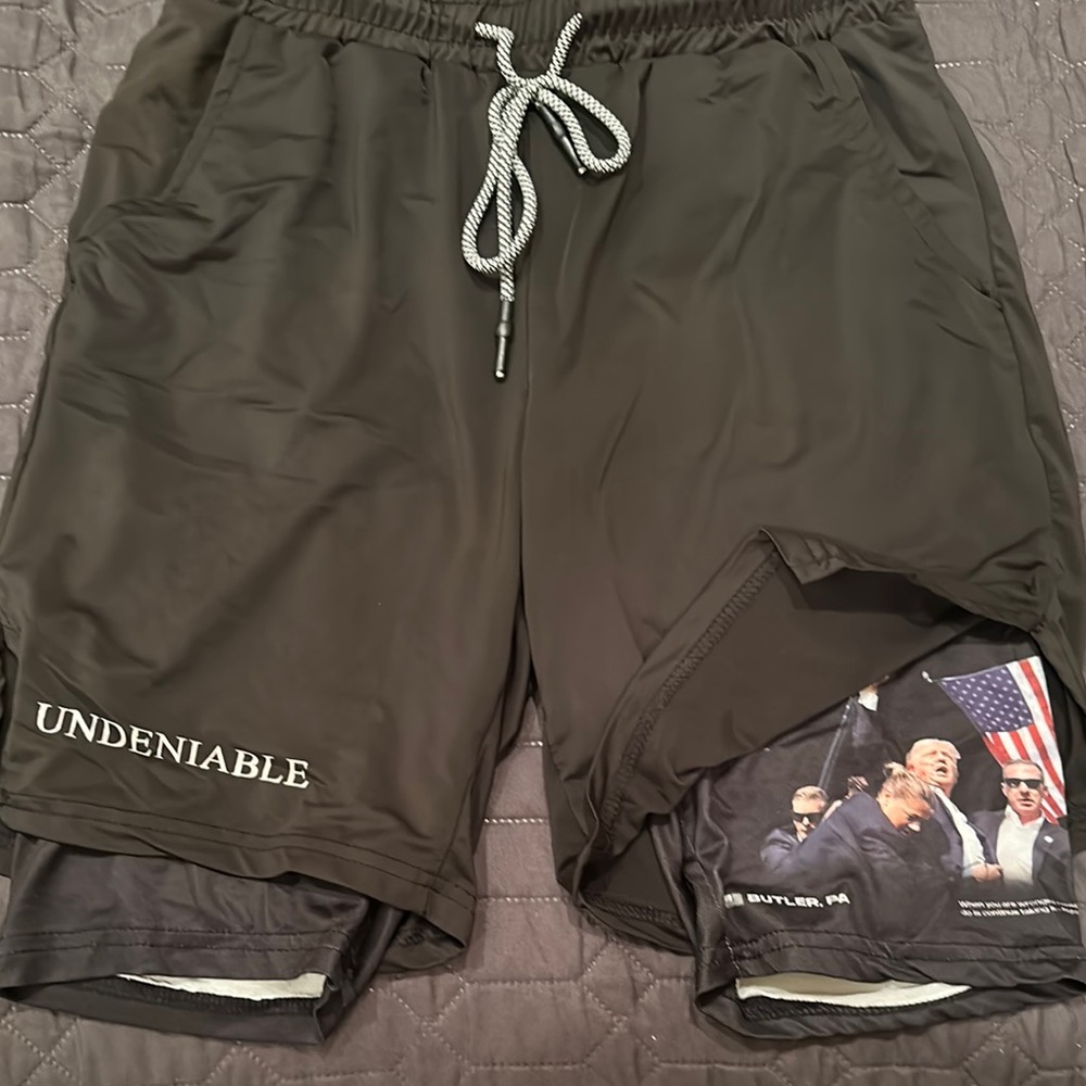 UNDENIABLE Trump Butler, PA Limited Edition Shorts (XS)